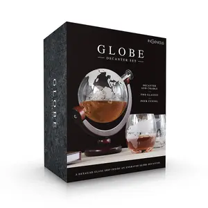 Ingenious Globe Decanter with Glasses Set