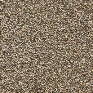 Washed Gravel Bulk Bag 850 kg Horticultural Grits and Sands - Washed 10 mm Quartzite Gravel - L10 x W10 x H8 cm