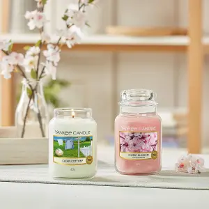 Yankee Candle Original Large Jar Scented Candle Cherry Blossom, 623g