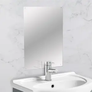 Frameless Mirror Includes All Fixings 450x300mm - M&W