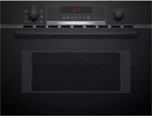 Bosch Series 4 CMA583MB0B Built-In Combination Microwave With Grill, Black