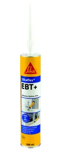 Sika Flex EBT+ Black General-purpose Adhesive, sealant & filler, 300ml