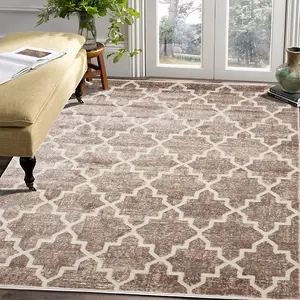 Brown Shield Modern Rug - Jersey