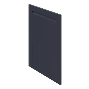 GoodHome Garcinia Integrated handle Matt navy blue Shaker Tall appliance Cabinet door (W)600mm (H)867mm (T)20mm