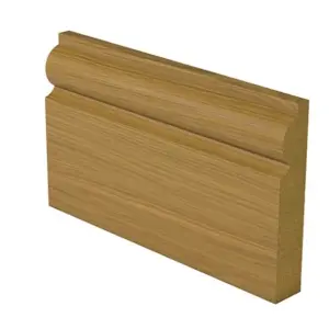 PACK OF 15 - Torus Oak Veneer Architrave - 18mm x 69mm x 2100mm