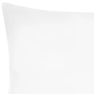 Set of 2 Pillows ERRIGAL Microfibre High 40 x 80 cm White