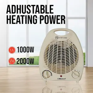 BELACO 2000W FAN HEATER - CREAM - BFH21C