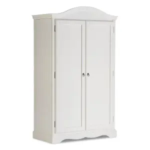 Romance Double Wardrobe French Style - Antique White