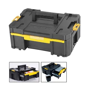 Dewalt DWST1-70702 TStak Combo II + IV and DWST1-70705 TStak III Deep Tool Boxes