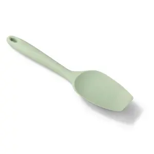 Zeal Silicone Spatula Spoon, 26cm, Sage Green