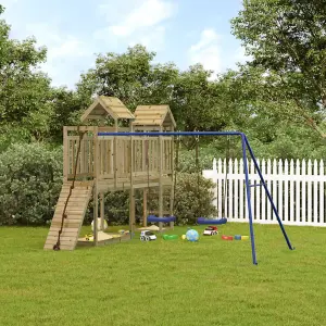 Berkfield Outdoor Playset Impregnated Wood Pine