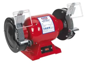 Sealey Bench Grinder 150mm 370W/230V Eye Shields Included 3-Pin Plug BG150XL/96