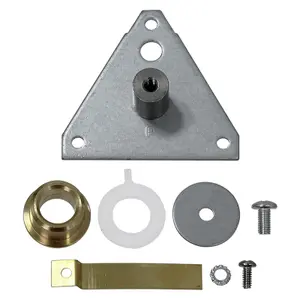 SPARES2GO Bearing Kit compatible with Crosslee Tumble Dryer Rear Drum Shaft Replacement