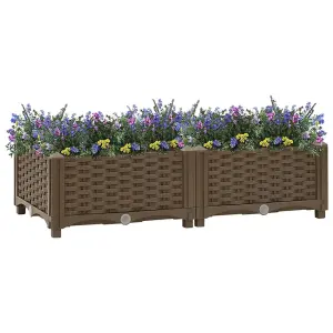 Berkfield Raised Bed 80x40x23 cm Polypropylene