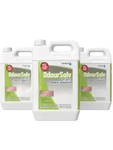 Odoursolv - Heavy Duty Drain Odour Neutraliser 4 x 5 Litres