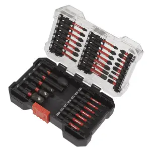 Sealey Power Tool Bit Set 34 Pieces Impact Grade Daily Professional Use AK8285