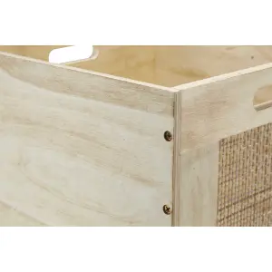 GoodHome Virguna Natural 27L Storage box