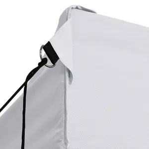 Berkfield Professional Folding Party Tent with 3 Sidewalls 3x4 m Steel White