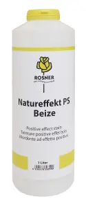 Rosner Colourless Natural Effect PS Wood Stain - 1 Litre for Aged Pine Finish