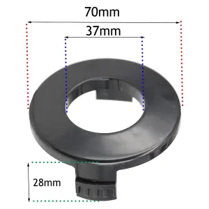 SPARES2GO Strimmer Line Spool & Cover compatible with Draper GT3024T Trimmer