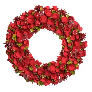 Preserved Rose 42cm Wreath