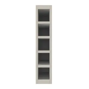 GoodHome Verbena Cashmere Wine rack fascia, (H)715mm (W)147mm