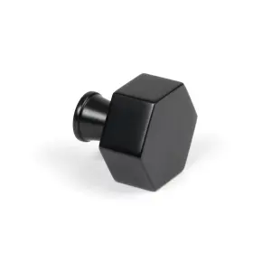 From The Anvil Matt Black Kahlo Cabinet Knob - 32mm