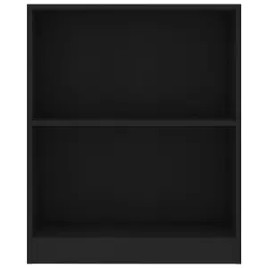 Berkfield Bookshelf Black 60x24x74.5 cm Engineered Wood