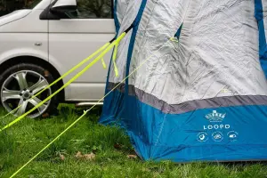 OLPRO Loopo Breeze Inflatable Campervan Awning Blue & Grey