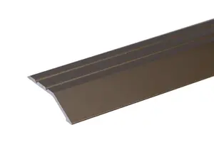 Self-adhesive anodised aluminium door floor bar edge trim threshold profile 900mm x 41mm x 16mm a47 Olive