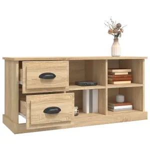 Berkfield TV Cabinet Sonoma Oak 102x35.5x47.5 cm Engineered Wood