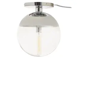 Interiors by Premier Revive Chrome Finish Ceiling Light