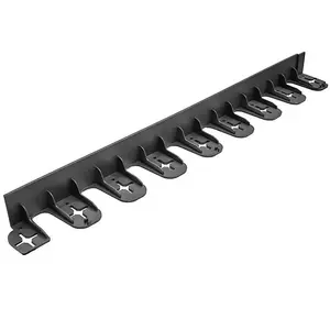 Flexible Garden Lawn Edging in Black 3.75m - 5x 80cm H6cm