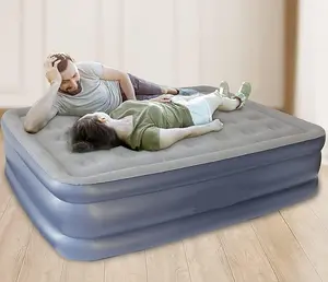 Alivio Inflatable Air Bed, Single Airbed Air Mattress Built in Pump - 99 x 192cm