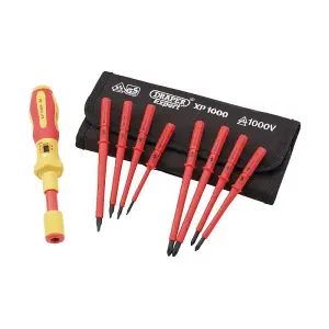 Draper  XP1000 VDE Interchangeable Torque Screwdriver Set (9 Piece) 65372