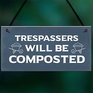 Funny Garden Sign Hanging Wall Door Sign Garden Shed Plaque Home House Sign Outdoor Decoration Signs For Outside