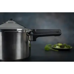 Kuhn Rikon Duromatic Inox Stainless Steel Pressure Cooker for All Hobs, Long Handle 2.5L / 20cm