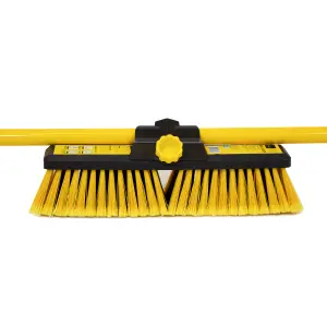 Charles Bentley 14" Bulldozer Yard Broom Sweeper Heavy Duty Industrial