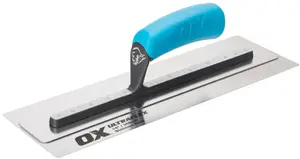 OX Pro UltraFlex Plasterers Finishing Trowel - 455 x 110mm / 18in