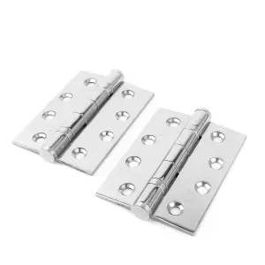 Dart Traditional Front Door Furniture & Lock Kit - Polished Chrome