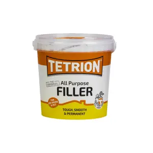 Tetrion All Purpose Filler 2kg Fast Drying Perfect Finish Excellent Coverage x3