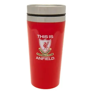 Liverpool FC Travel Mug Red (One Size)