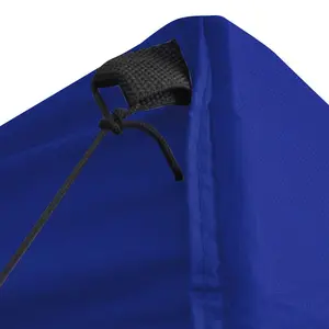 Berkfield Professional Folding Party Tent with 4 Sidewalls 2x2 m Steel Blue