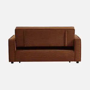 sweeek. 3-seater corduroy sofa bed Chill 172.5x91.5x88.5 cm