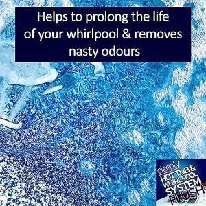 Cleenly Hot Tub & Whirlpool System Flush - Removes Dirt, Grime & Biofilm - Sterilises and Deeply Clean 20L