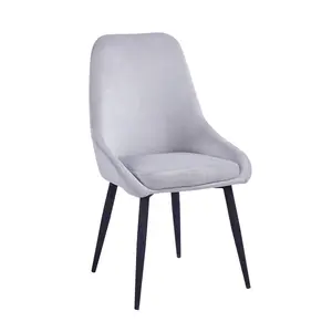 Fern Upholstered Dining Chair (Set of 2) Grey