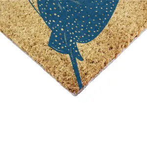 Sting Ray Coir Doormat (90 x 60cm)