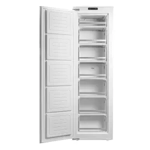 SIA RFI108 210L White Integrated Built In Column Tall Freezer H177cm x W54cm