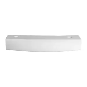 SPARES2GO Universal Replacement Fridge Freezer Handgrip Door Handle (White, 145mm)