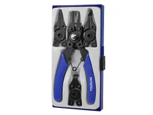 Faithfull 10002 Circlip Pliers Set, 5 Piece FAIPLCIRSET